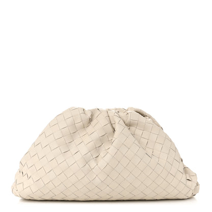 Bottega Veneta Nappa Maxi Intrecciato The Pouch Oversized Clutch Plaster 1 of 9