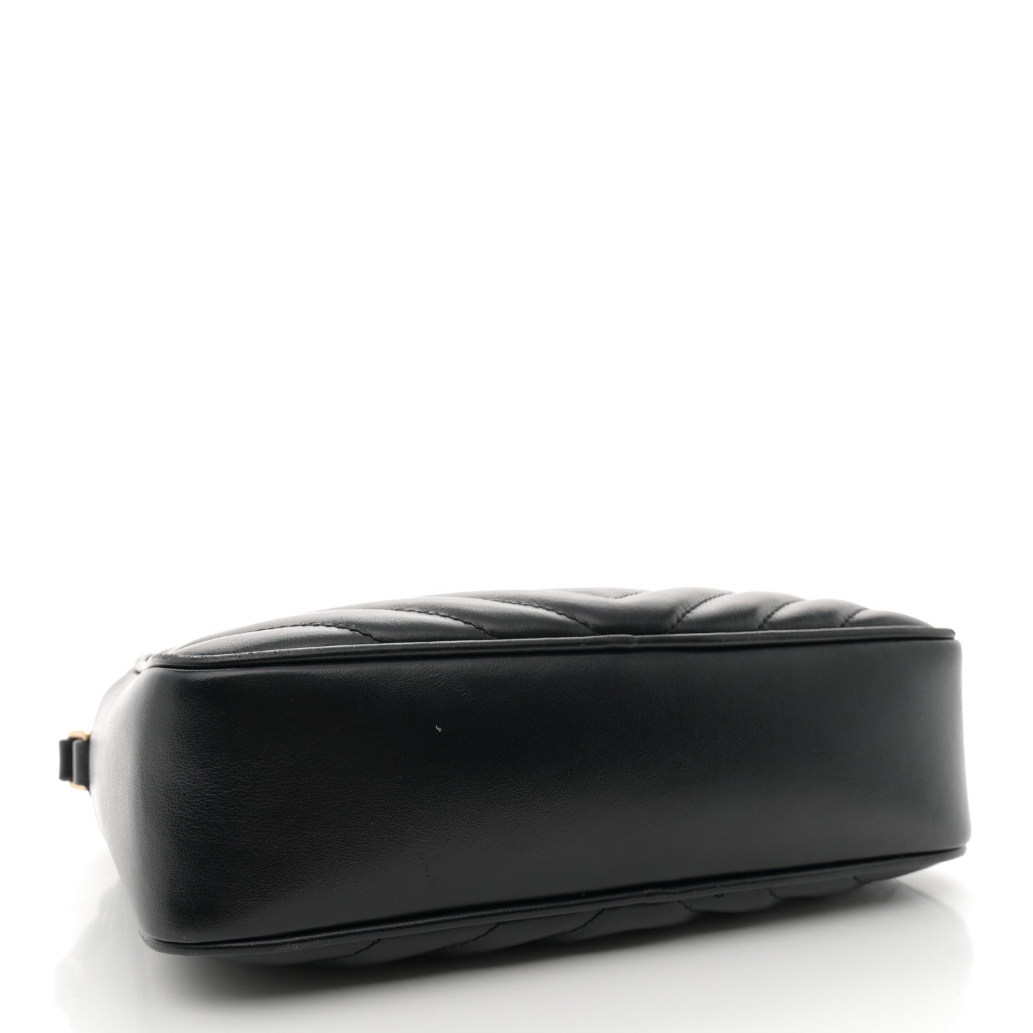 Saint Laurent Calfskin Matelasse Monogram Lou Camera Bag Black 4 of 14