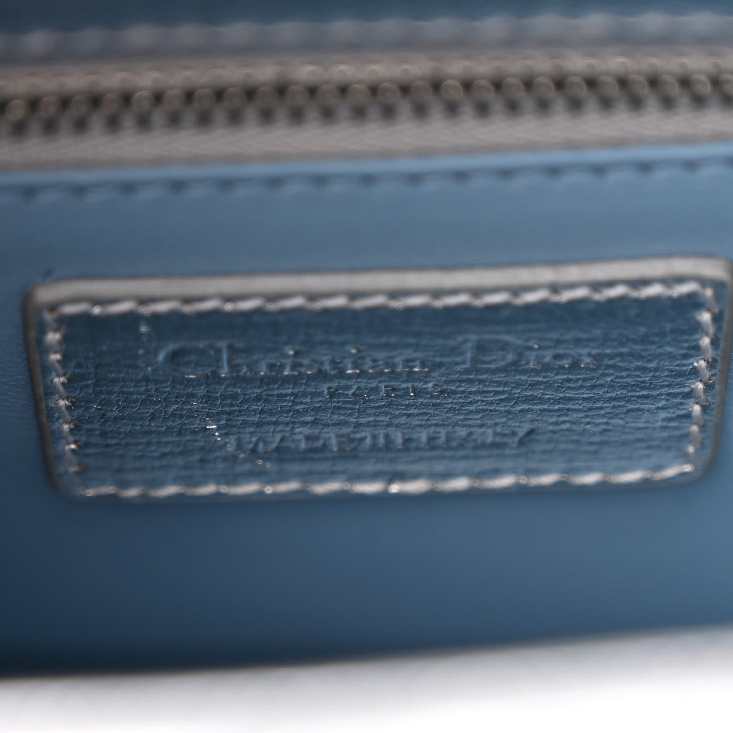 Christian Dior Metallic Grained Calfskin Cannage Small Lucky Badges My Lady Dior Silver 6 of 12