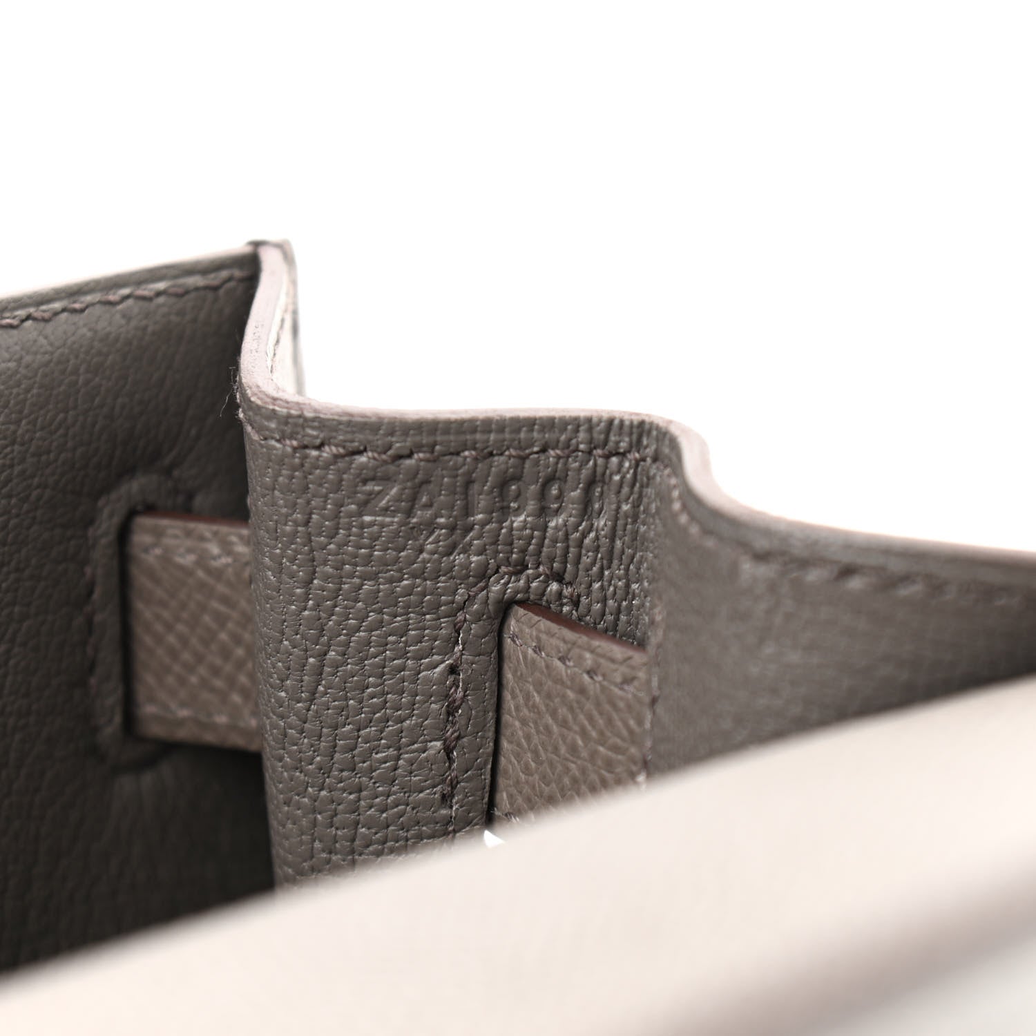 Hermes Epsom Kelly Sellier 28 Etain 7 of 15