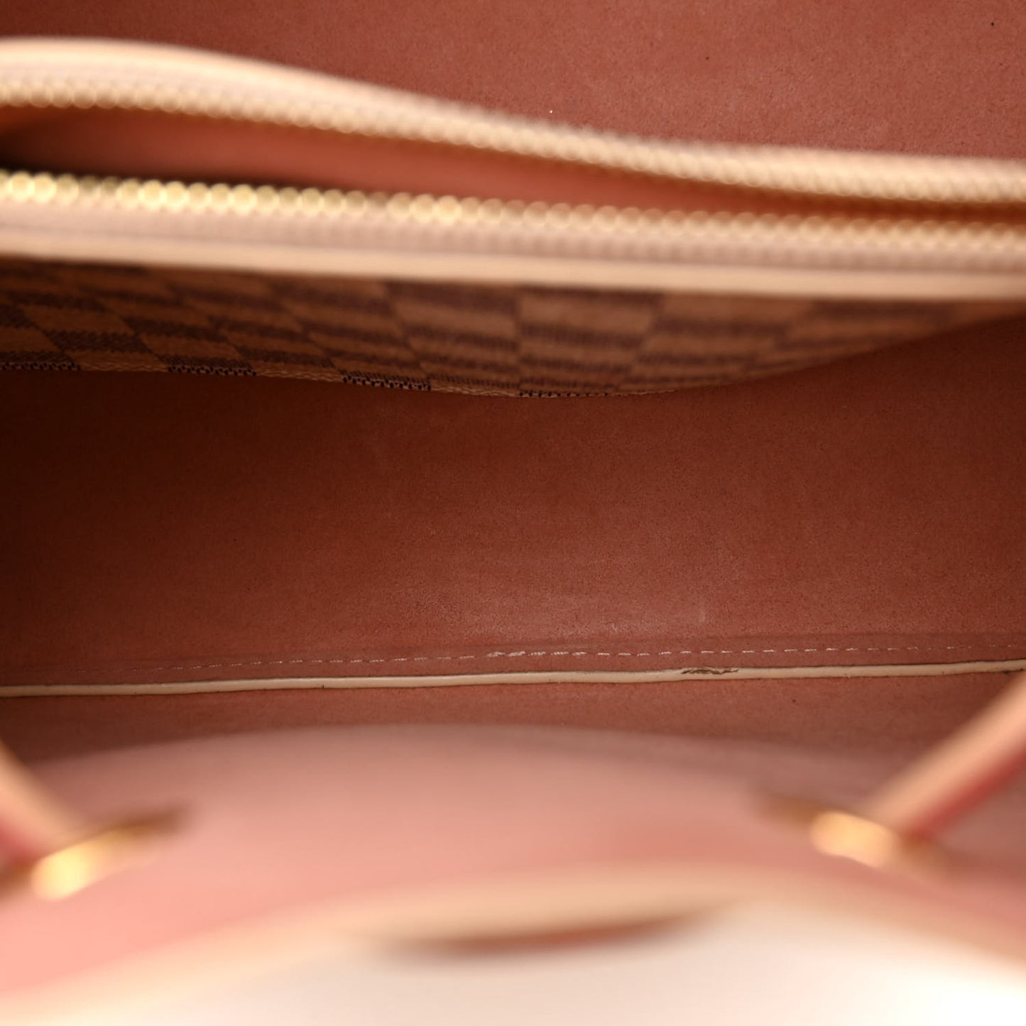 Damier Azur Braided Neonoe MM Peach Cream