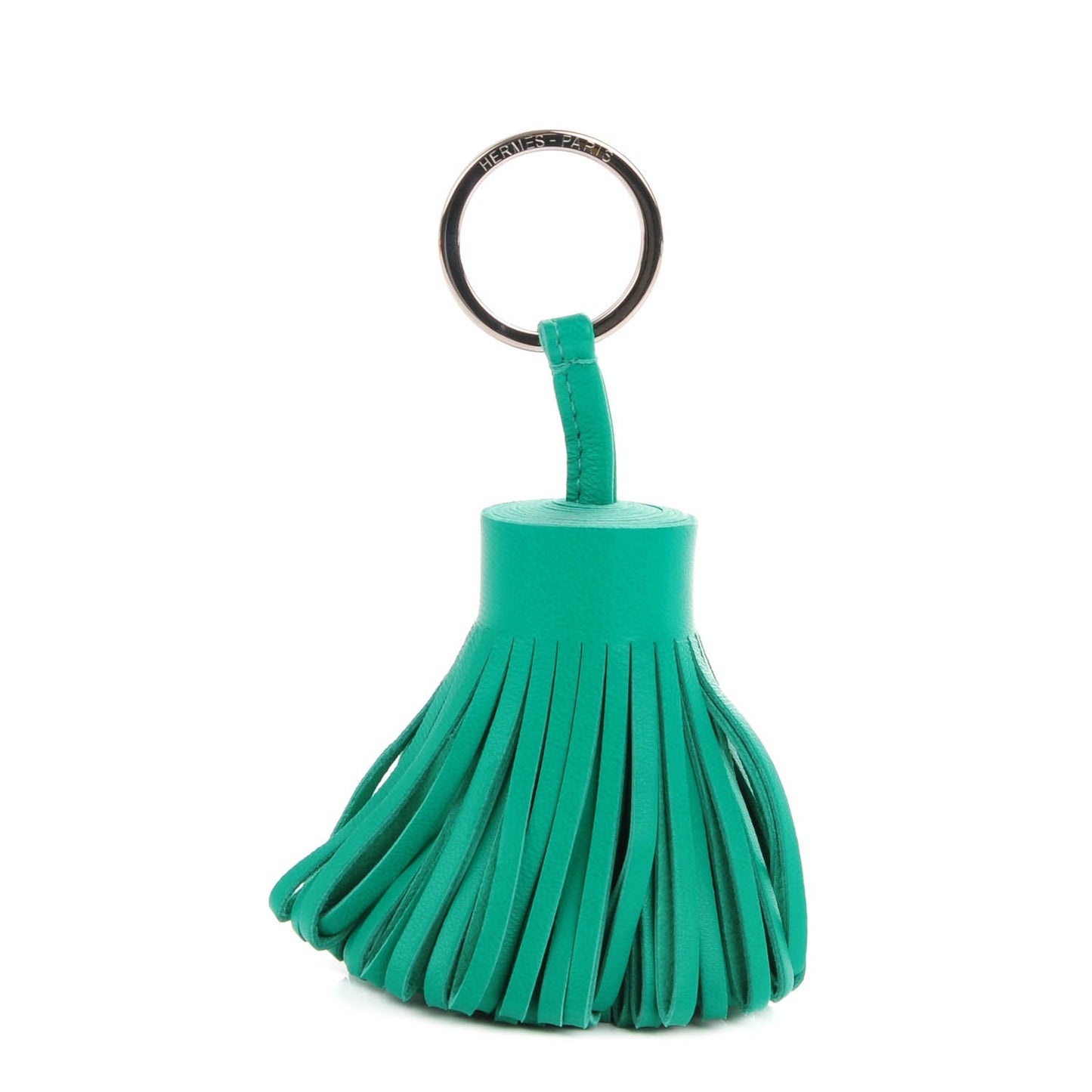 Lambskin Carmen Tassel Key Holder Menthe