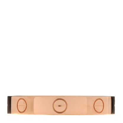 Cartier 18K Pink Gold 3.5mm LOVE Wedding Band Ring 59 8.75 1 of 4
