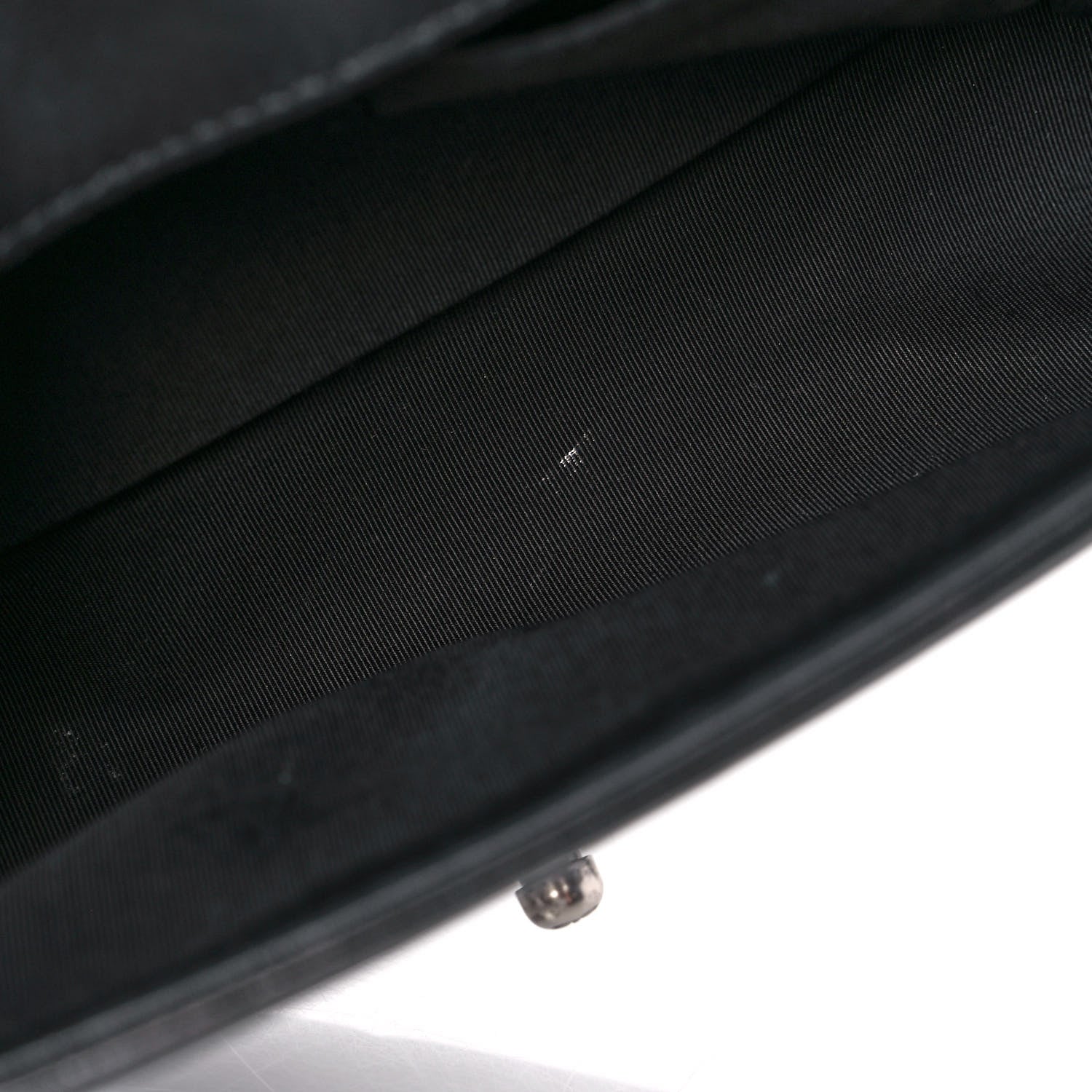 Chanel Lambskin Quilted Medium Boy Flap Black 11 of 11