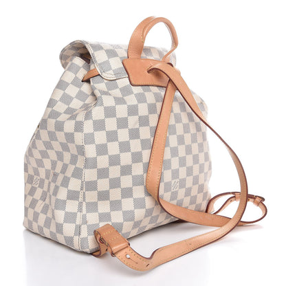 Louis Vuitton Damier Azur Sperone Backpack 3 of 11