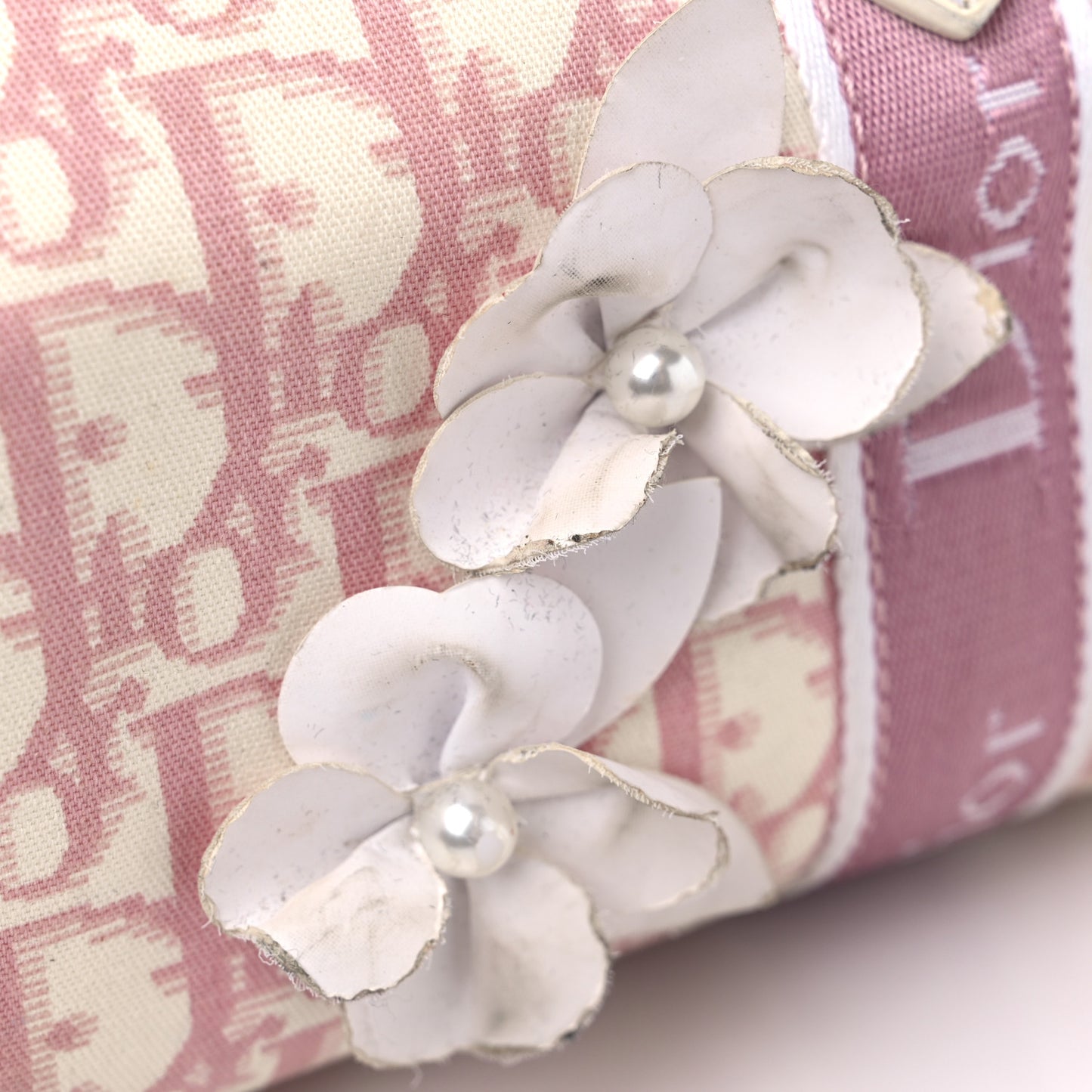 Monogram Girly Boston Pink