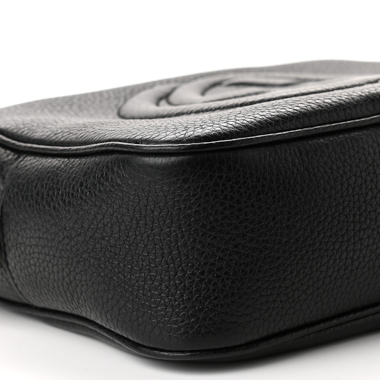 Gucci Pebbled Calfskin Small Soho Disco Bag Black 9 of 10