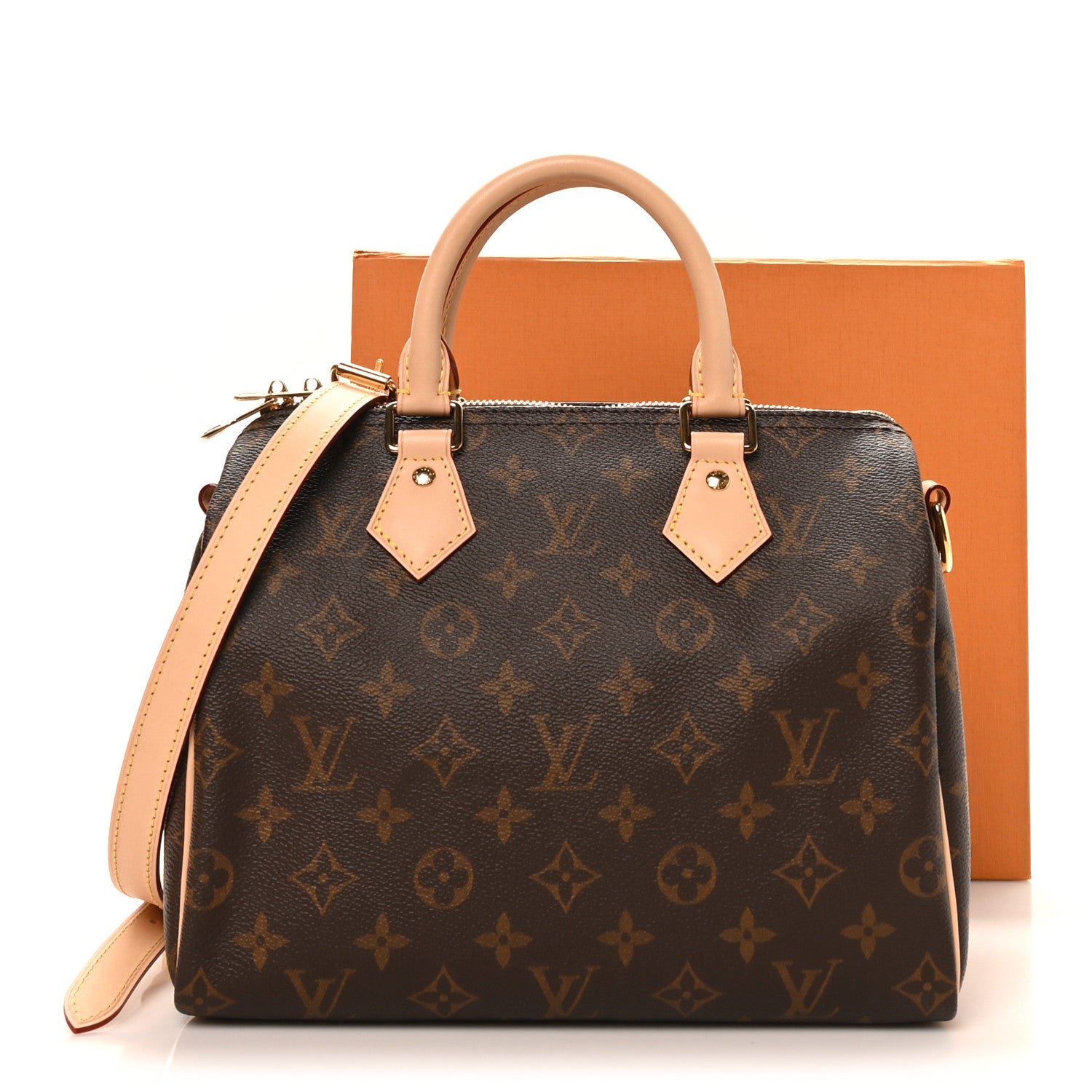 Louis Vuitton Monogram Speedy Bandouliere 25 10 of 10