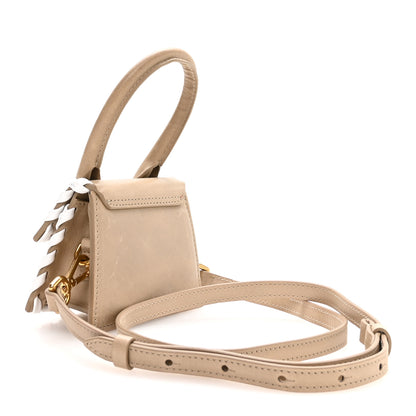Jacquemus Calfskin Le Chiquito Whipstitch Beige 3 of 9