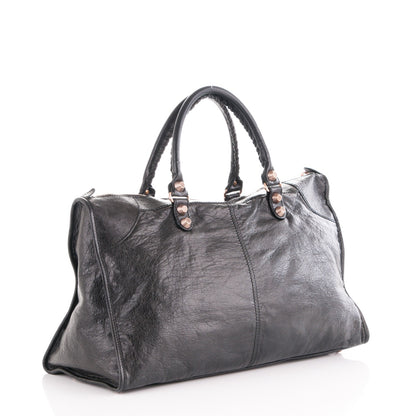 Balenciaga Agneau Giant 12 Rose Gold Hardware Work Black 3 of 7
