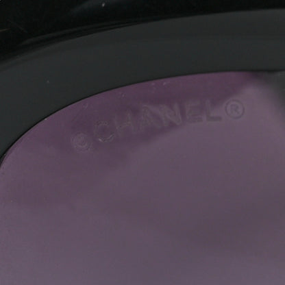 Chanel Acetate Polarized Oval CC Sunglasses 5469-B-A 7 of 7