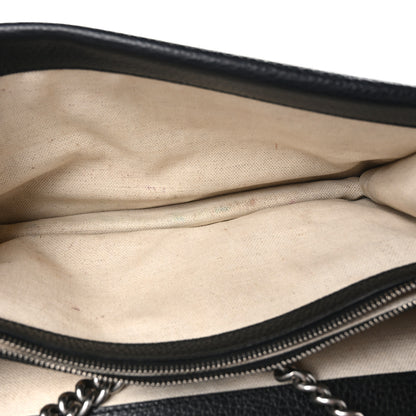 Gucci Pebbled Calfskin Small Dionysus Shoulder Bag Black 5 of 9