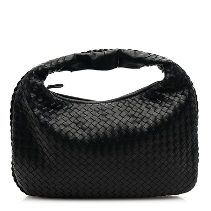 Bottega Veneta Nappa Intrecciato Medium Veneta Hobo Black 1 of 10