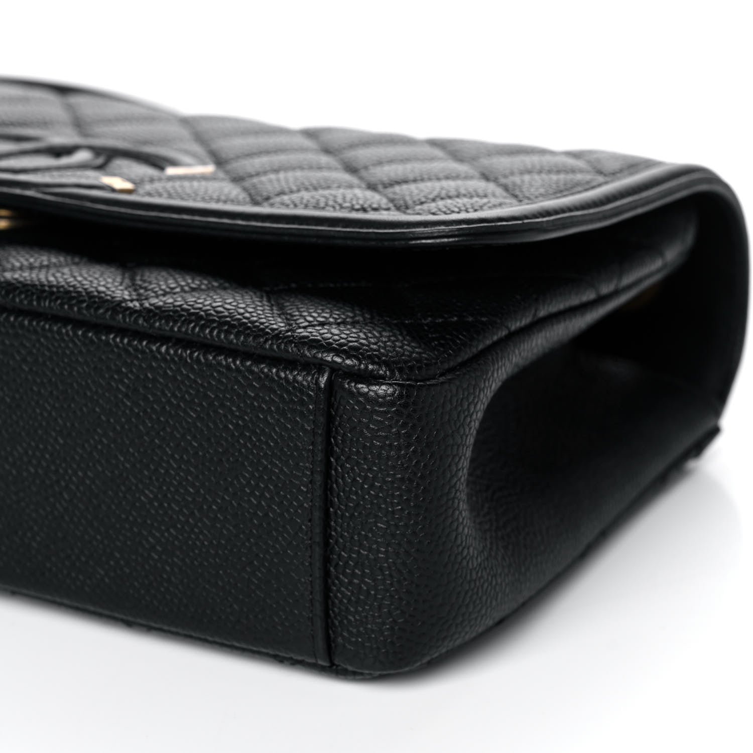 Chanel Caviar Quilted Medium CC Filigree Flap Black 10 of 12