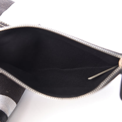 Burberry Canvas Mega Check Medium Padstow Tote Black 7 of 11