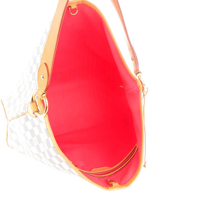 Louis Vuitton Damier Azur Delightful MM Pink 5 of 8