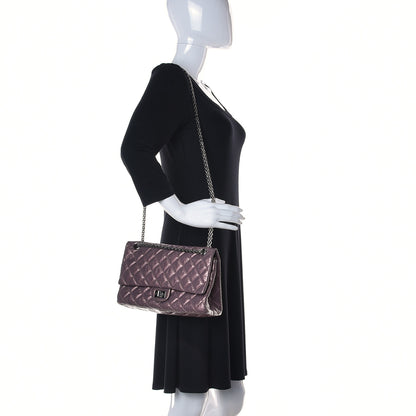 Chanel Metallic Calfskin Quilted 2.55 Reissue 226 Flap Rose Fonce 2 of 10
