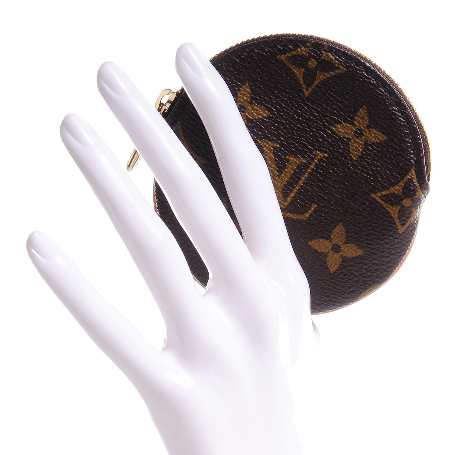 Louis Vuitton Monogram Round Coin Purse 2 of 7