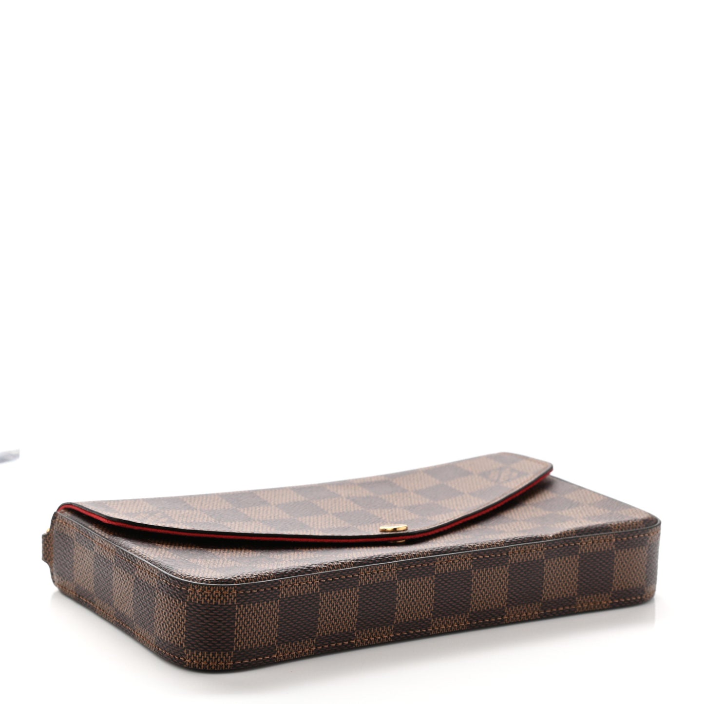 Damier Ebene Pochette Felicie Chain Wallet