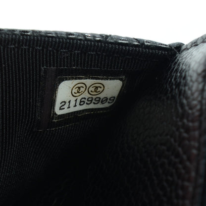 Chanel Caviar Quilted Wallet On Chain WOC Black 9 of 9