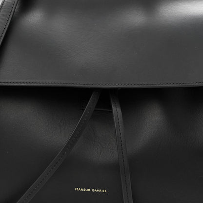 Mansur Gavriel Calfskin Mini Lady Bag Black Flamma 8 of 10
