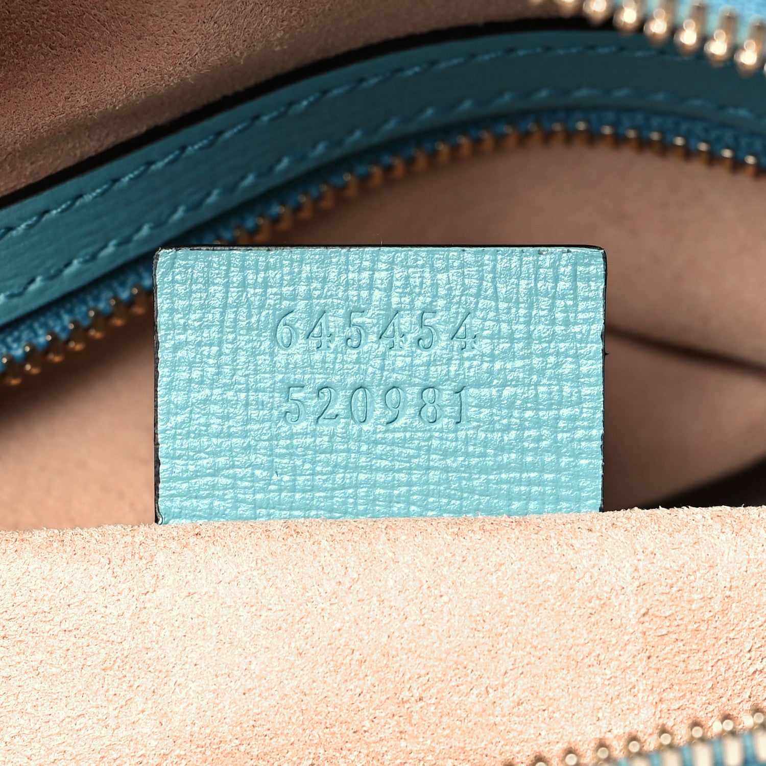 Gucci Azalea Calfskin Small Horsebit 1955 Shoulder Bag Dusty Azure 7 of 11