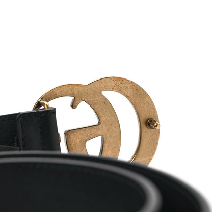 Gucci Calfskin Double G 40mm Belt 85 34 Black 4 of 6