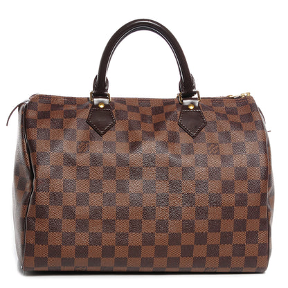 Louis Vuitton Damier Ebene Speedy 30 1 of 7