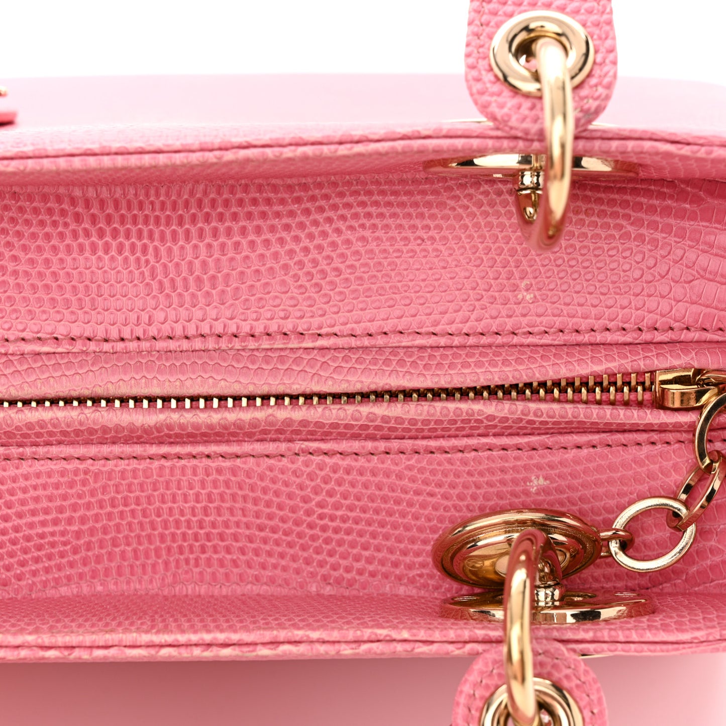 Lizard Medium Lady Dior