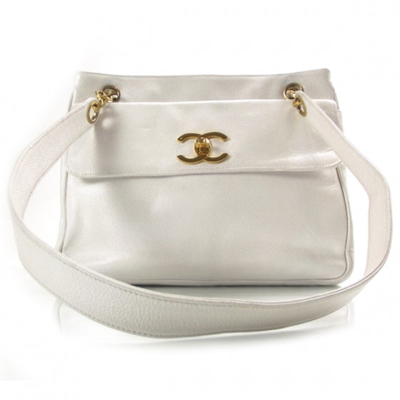 Caviar Tote White