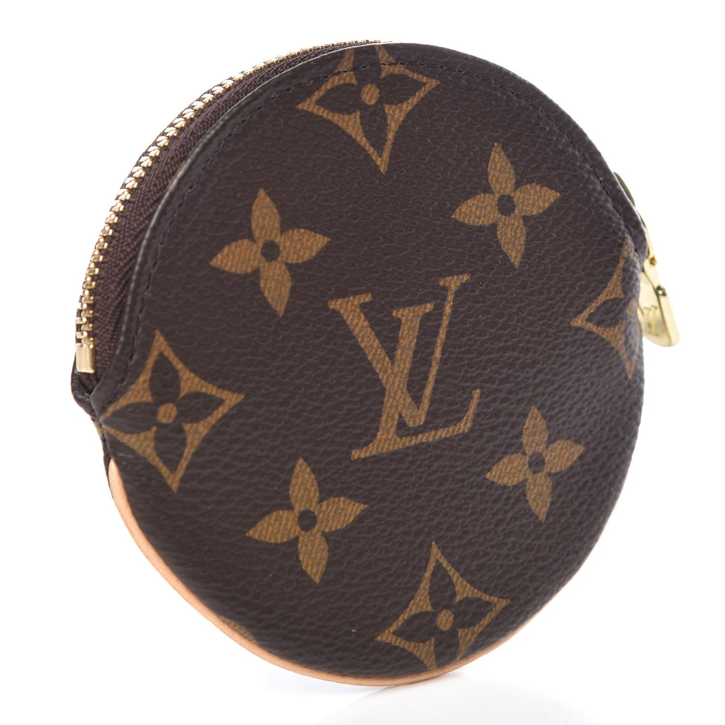 Monogram Round Coin Purse