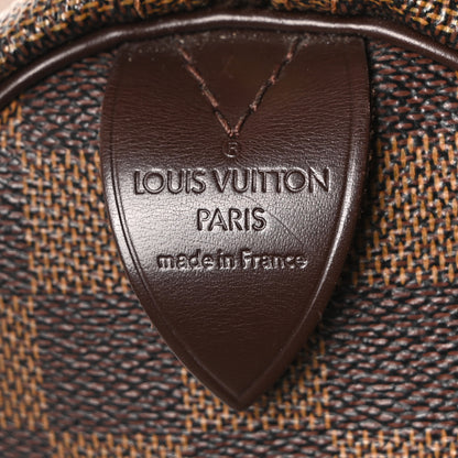Louis Vuitton Damier Ebene Speedy 35 6 of 9