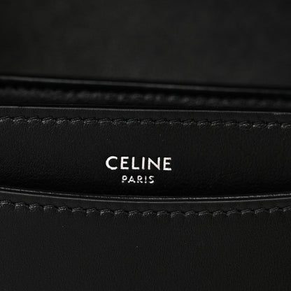 Celine Supple Calfskin Triomphe Medium Besace Black 6 of 9