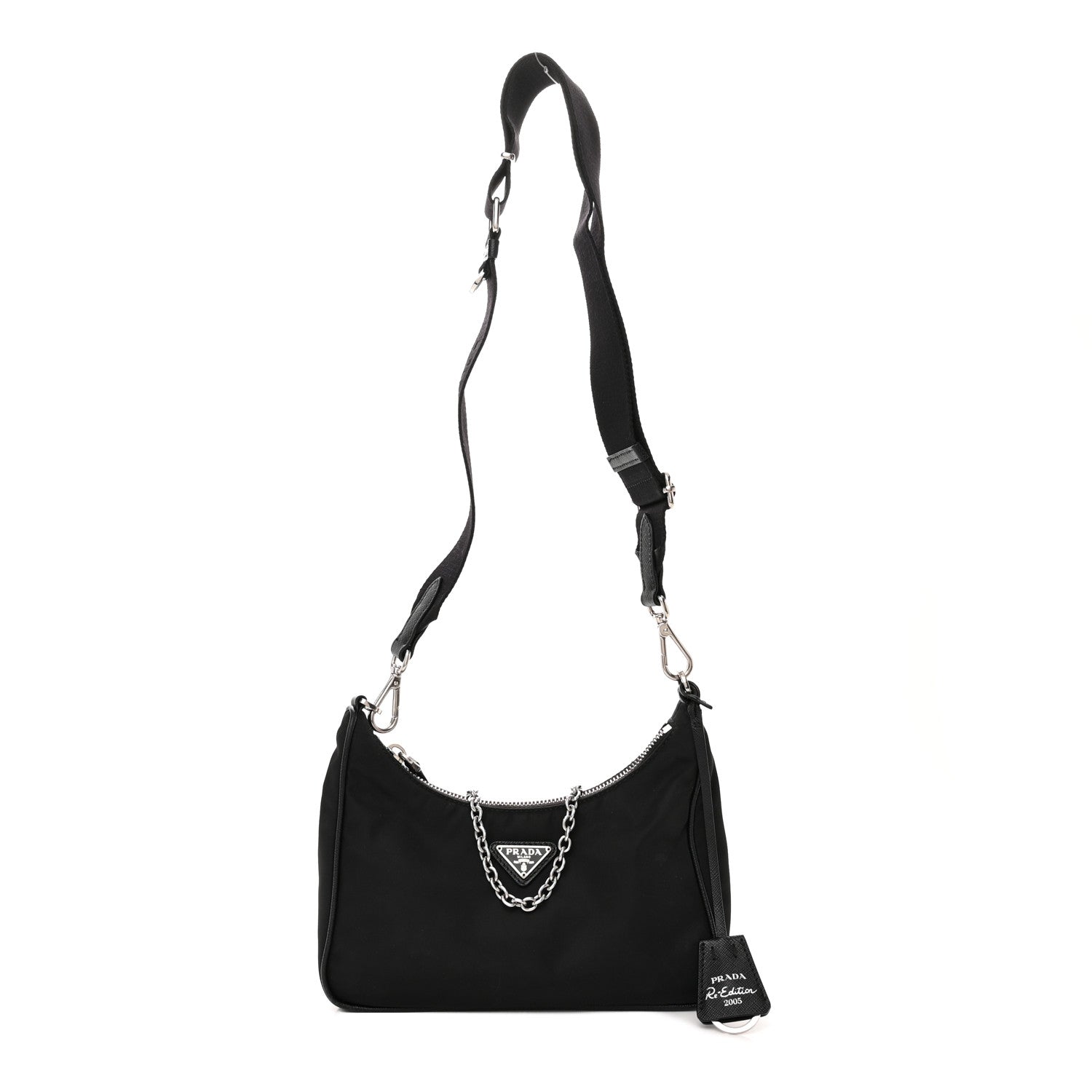 Prada Nylon Re-Edition 2005 Shoulder Bag Black 1 of 11