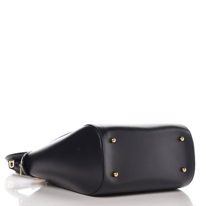 Delvaux Grained Calfskin Charme Tote Jumping Marine 5 of 10