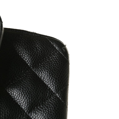 Chanel Caviar Quilted Jumbo Double Flap Black 17 of 17