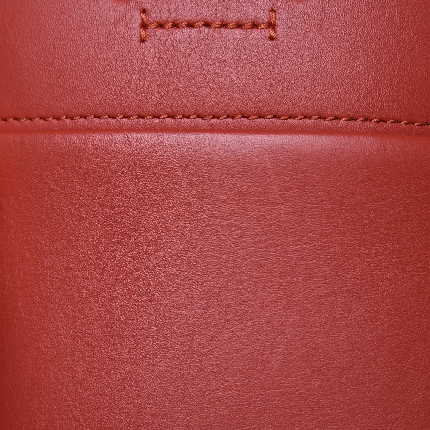 Smooth Calfskin Mini Roy Bucket Bag Earthy Red