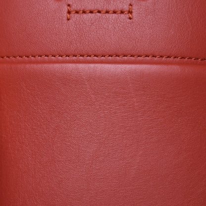 Chloe Smooth Calfskin Mini Roy Bucket Bag Earthy Red 10 of 10