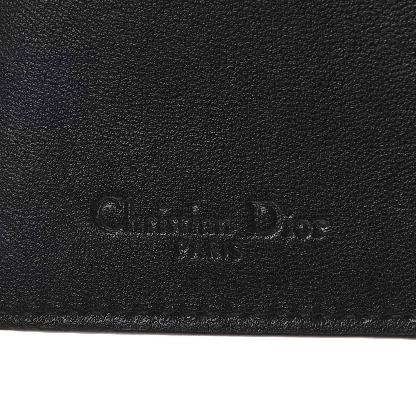 Lambskin Cannage Lucky Badge Eden Wallet Black