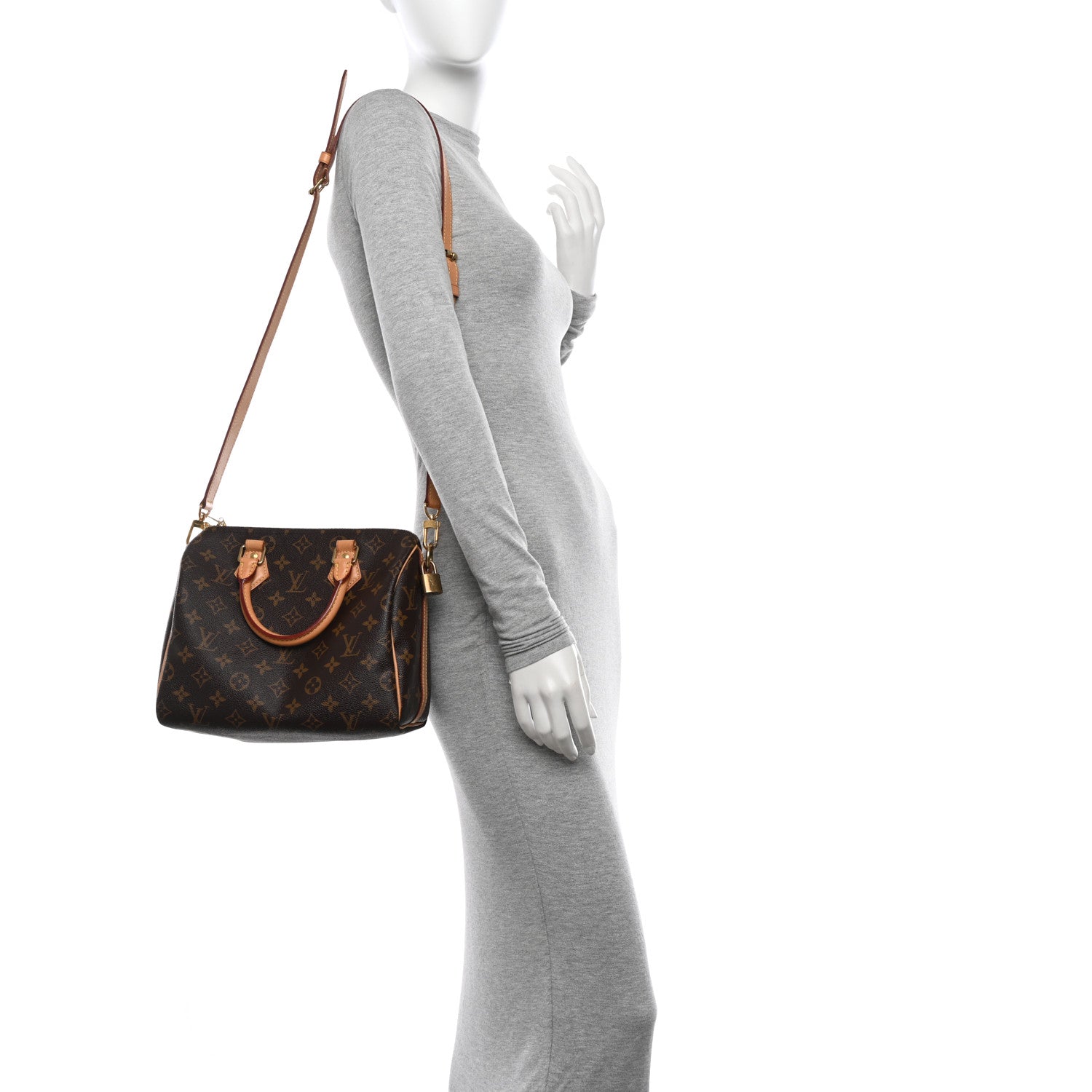 Louis Vuitton Monogram Speedy Bandouliere 25 2 of 11