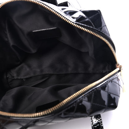 Burberry Patent Quilted Top Handle Bag Black 4 of 4
