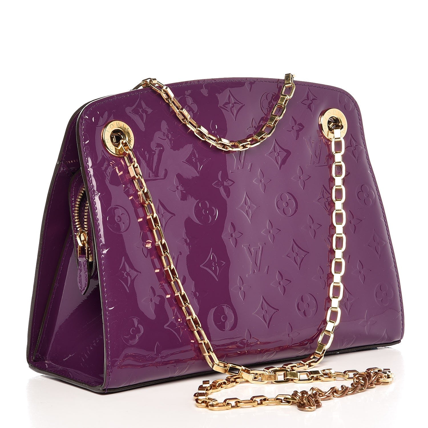 Louis Vuitton Vernis Virginia MM Amethyste 3 of 7