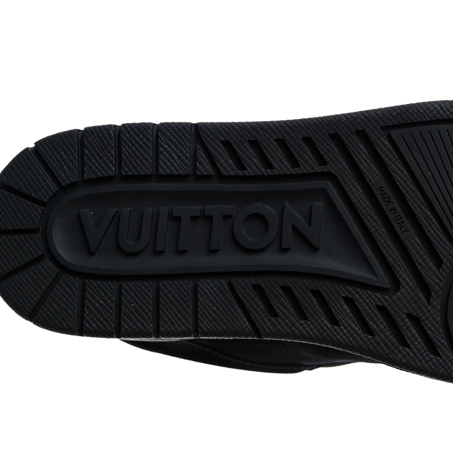 Louis Vuitton Suede Mens LV Trainer Sneakers 6.5 Black 8 of 8