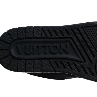 Louis Vuitton Suede Mens LV Trainer Sneakers 6.5 Black 8 of 8
