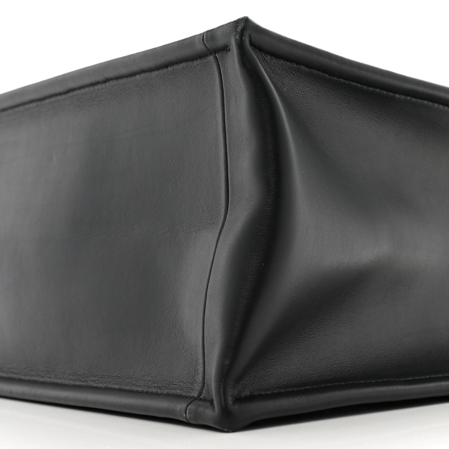 Calfskin Canvas Medium Plan De Paris Book Tote With Strap Black White