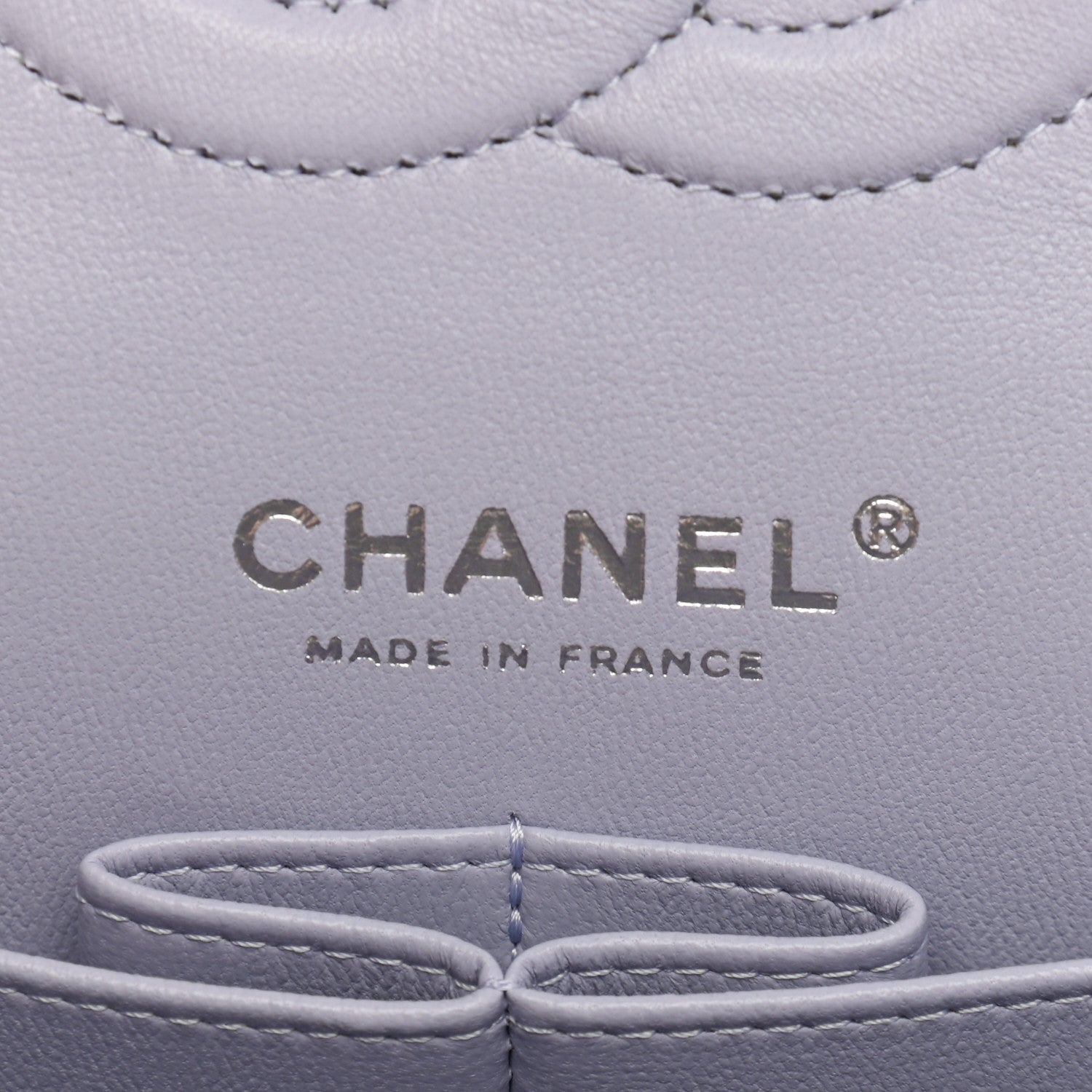 Chanel Caviar Quilted Medium Double Flap Light Purple 6 of 9