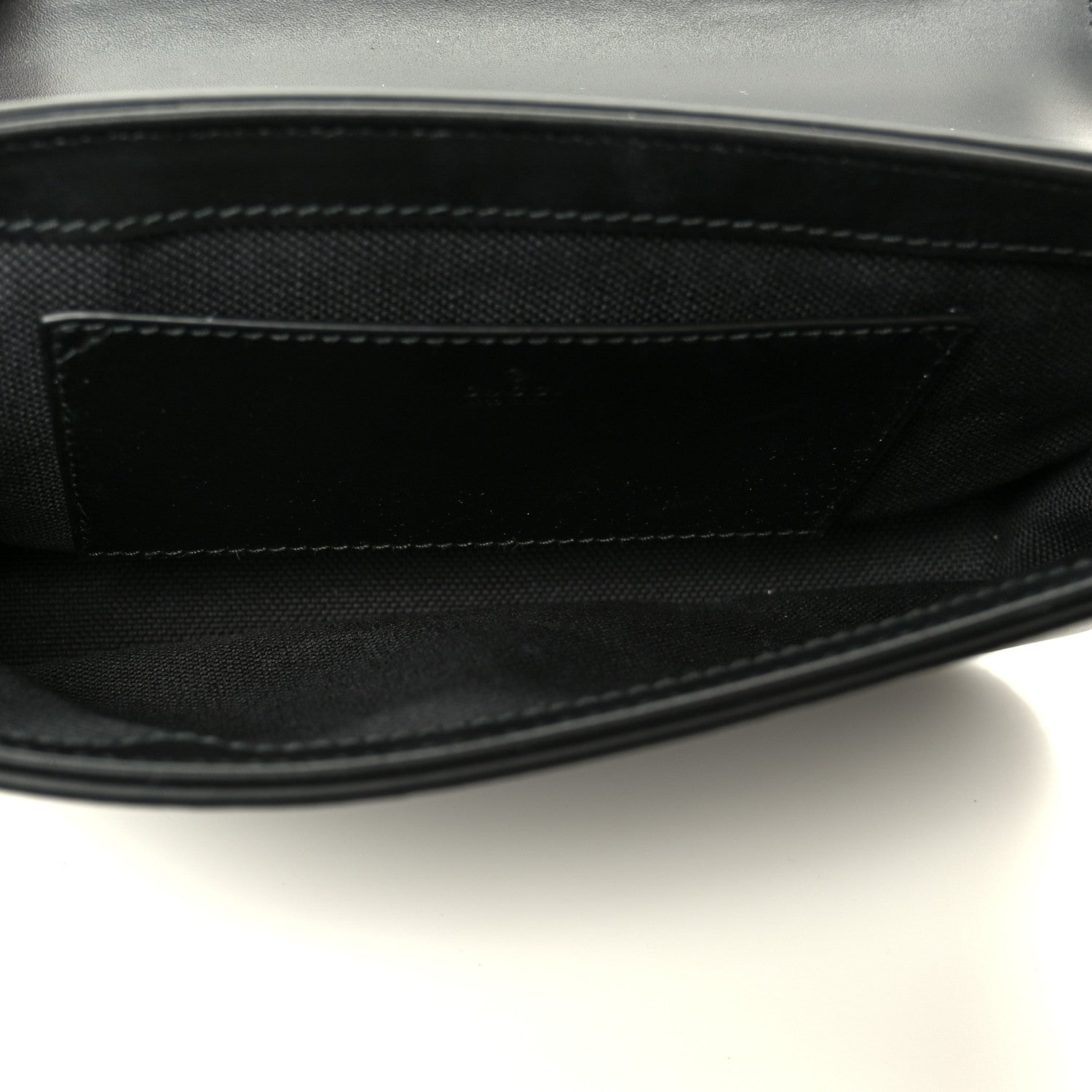 Gucci Gilbert Calfskin GG Super Mini Shoulder Bag Black 8 of 21