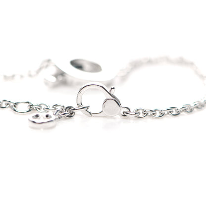 Hermes 18K White Gold Diamond Finesse Bracelet SH 4 of 6