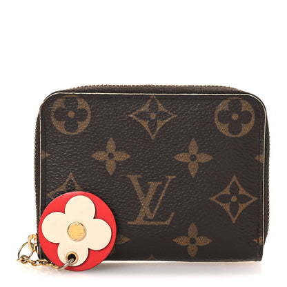 Louis Vuitton Monogram Bloom Flower Zippy Coin Purse 1 of 10