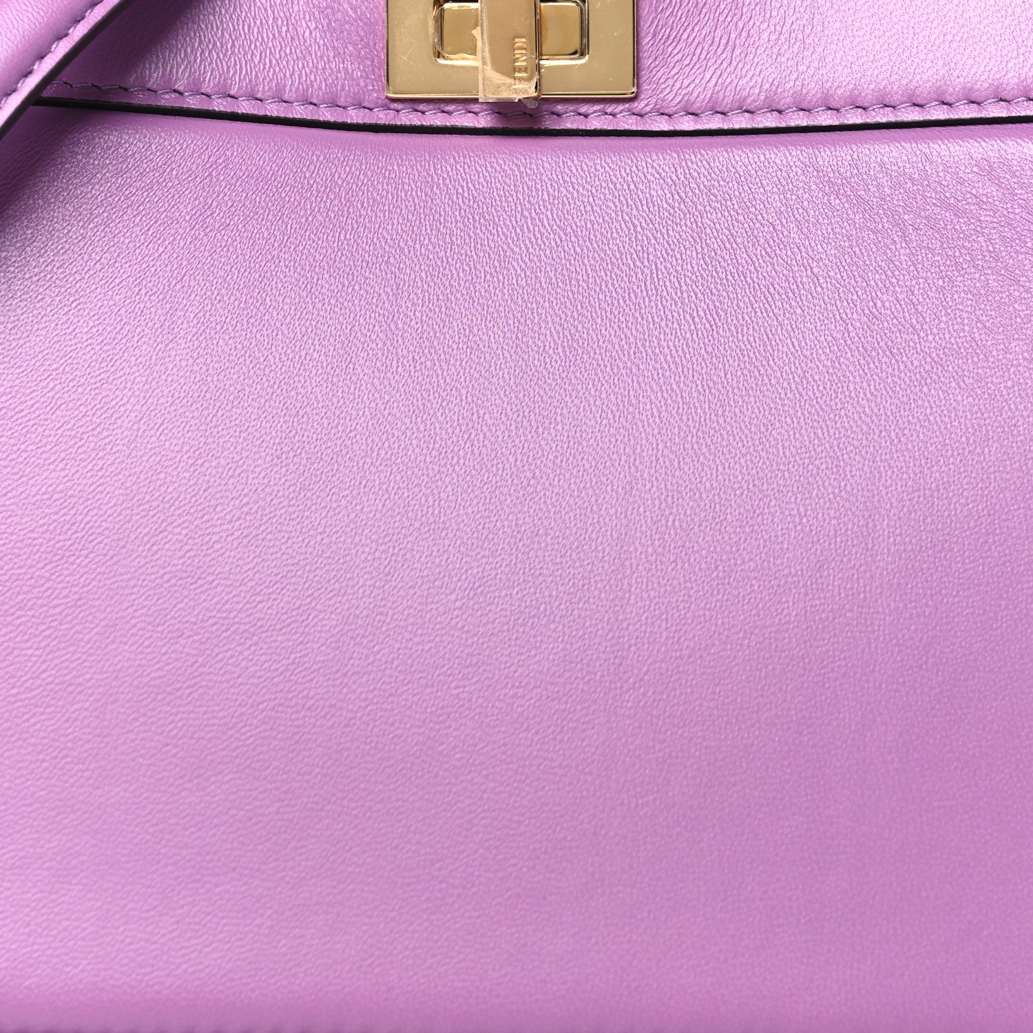 Fendi Shiny Nappa Petite Peekaboo I SEE U Satchel Violetta 8 of 10